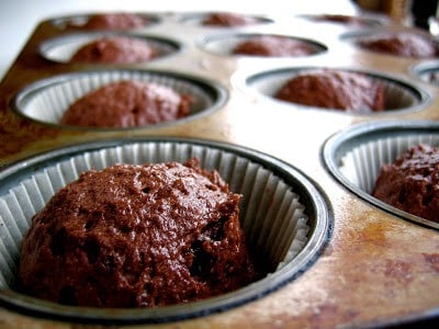 cupcakes before baking