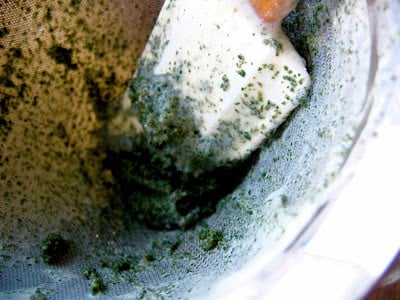 close up of sieve 