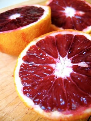 close up of citrus fruit