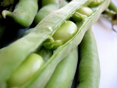 close up of peas