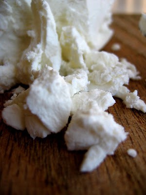 crumbly chevre