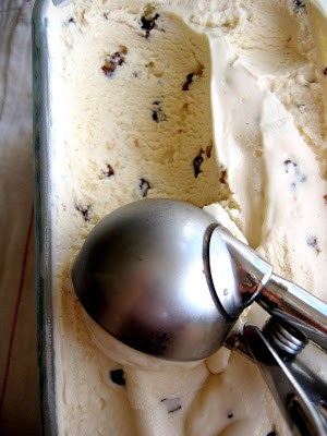 a tray of ice cream