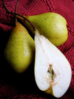 pear halves