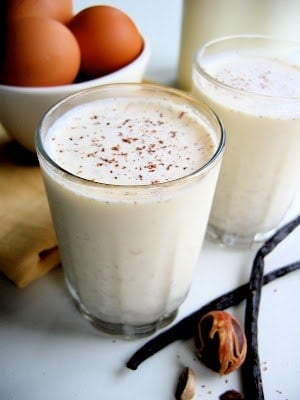 Homemade Eggnog using Leftover Egg Yolks - The Cookie Writer