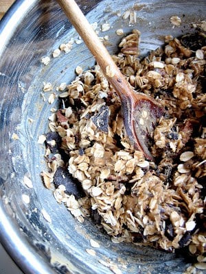 oatmeal mix in a bowl