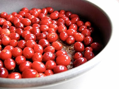 cranberries cooking 