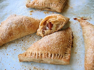 roasted quince and apple turnovers 
