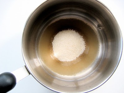 sugar in a pot 