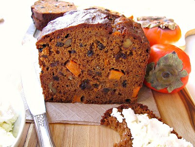 Christmas Cranberry-Persimmon Loaf Recipe