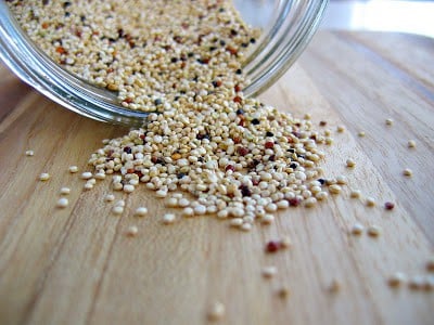 grains in a jar