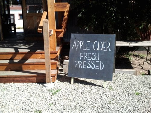 sign outside a store