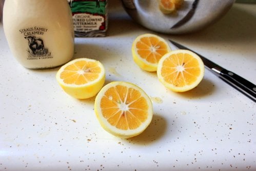 cut lemons 