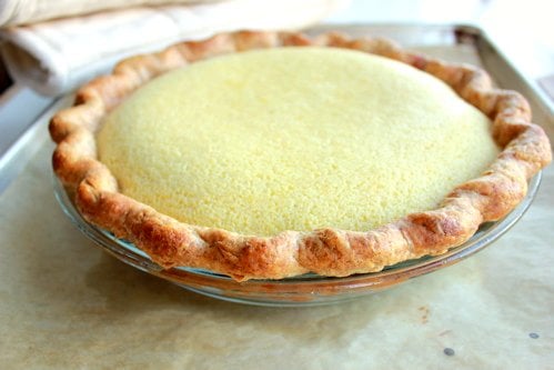 meyer lemon buttermilk pie 