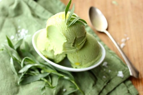 ice cream in a bowl 