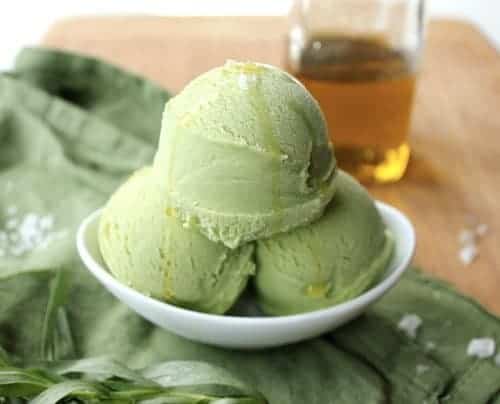 tarragon olive oil ice cream 