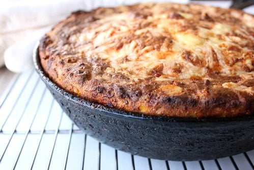 Sweet Corn Cheddar Spoonbread • The Bojon Gourmet