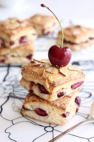 Cherry, Marzipan & Pistachio Cake - KB.eats