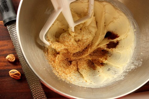 gluten free brownie batter being mixed 