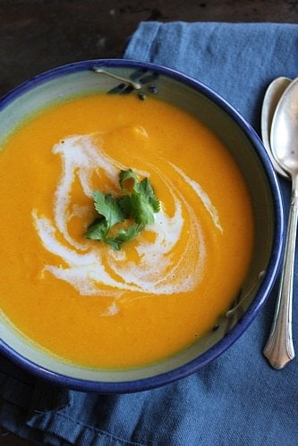 Curried Carrot-Ginger Soup