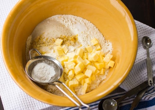 butter in a bowl 