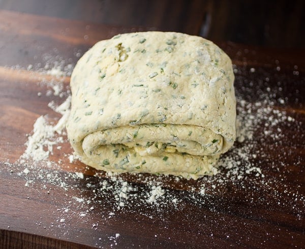 a roll of dough 