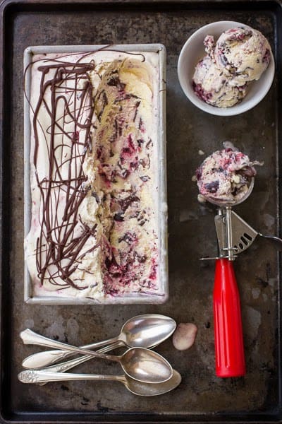 tub and bowl of ice cream 