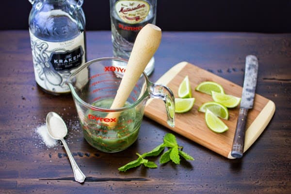 ingredients on table 