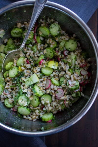 salad mix in a bowl 