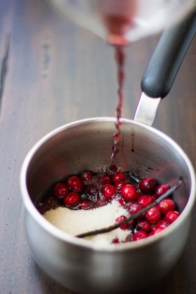 berries in pot