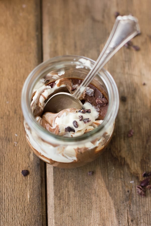 Chocolate and Coconut Milk Pots de Crème