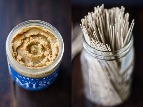 jar of miso paste