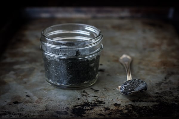 jar of black sesame