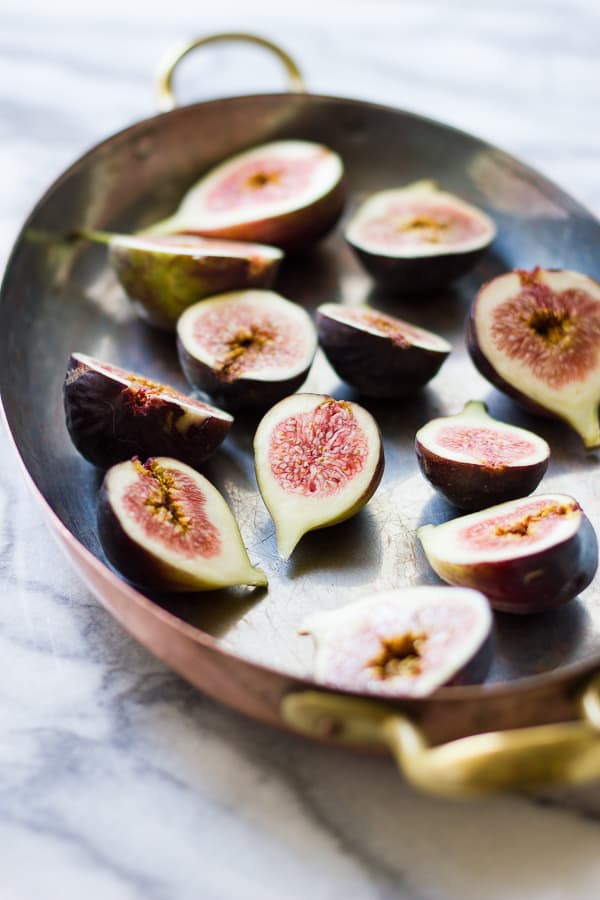 close up of figs