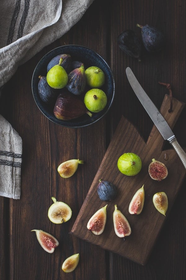 sliced figs