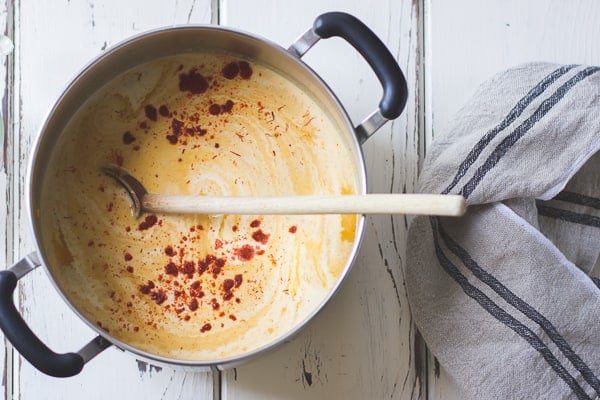 soup in pot