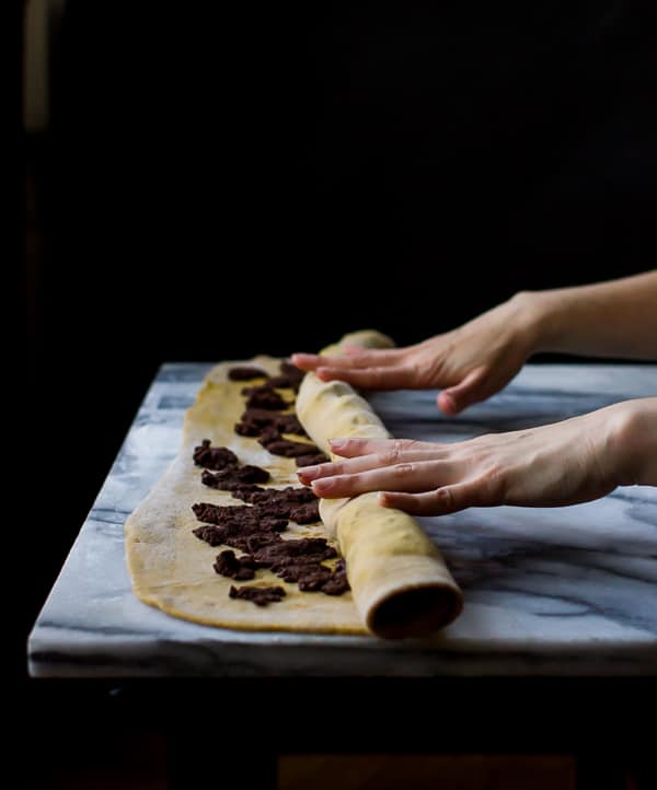 rolling dough 