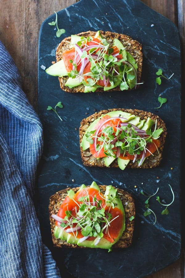 Multi-Grain Nut + Seed Bread with topping 