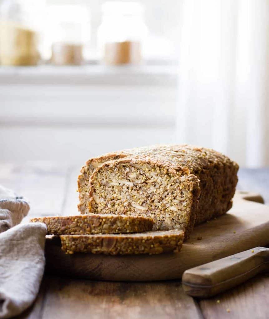 delicious Multi-Grain Nut + Seed Bread (