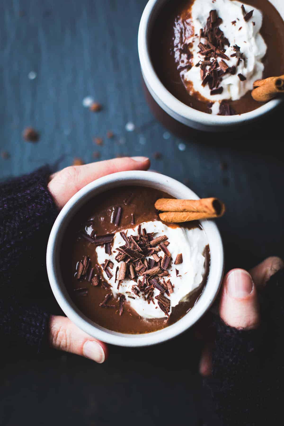 delicious Vegan Champurrado {Mexican Hot Chocolate Atole}