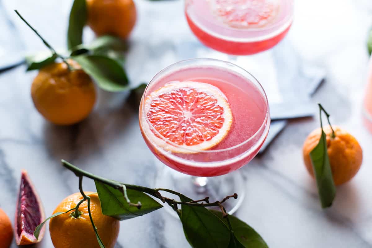 Lillet Pink Grapefruit Cocktail: Fresh & Fruity