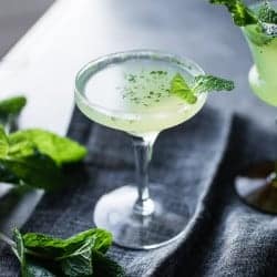Verdant Lady {Chartreuse, Gin & Mint Cocktail}