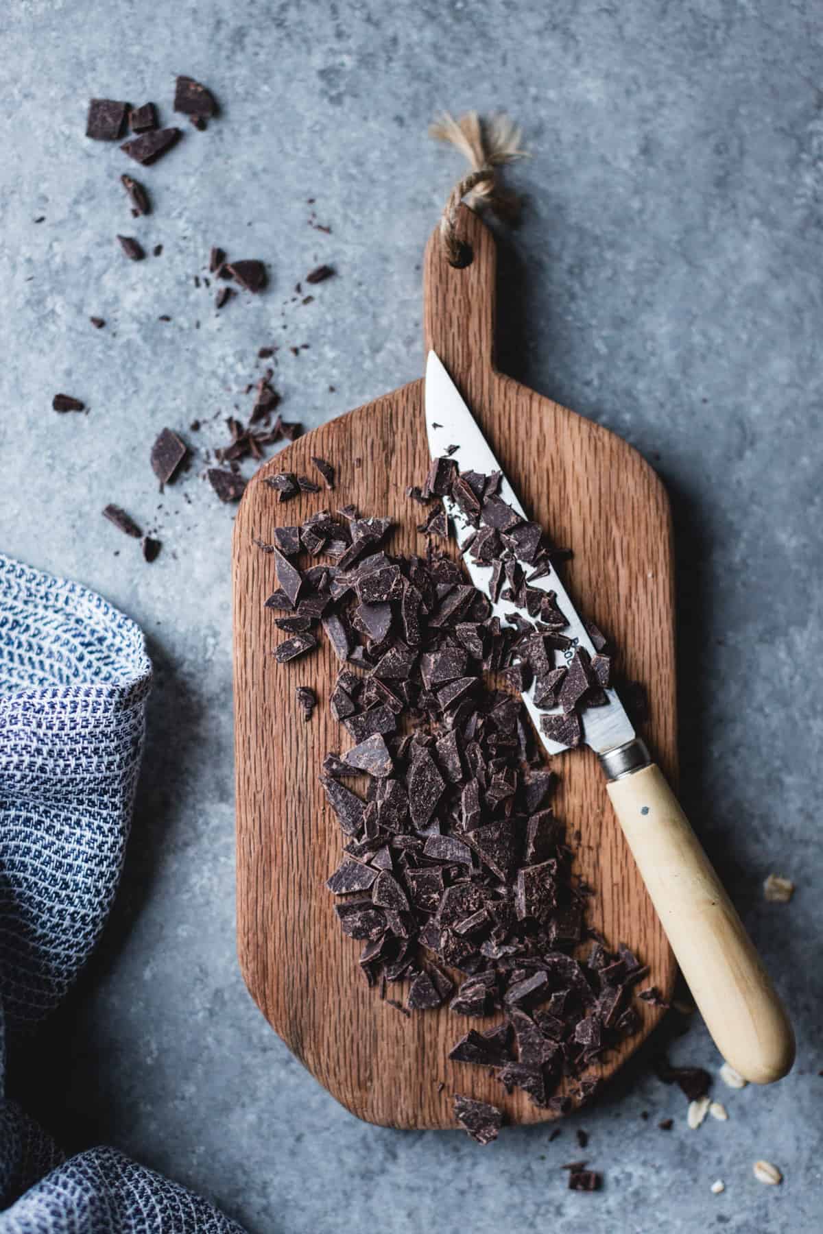 chunks of chocolate 