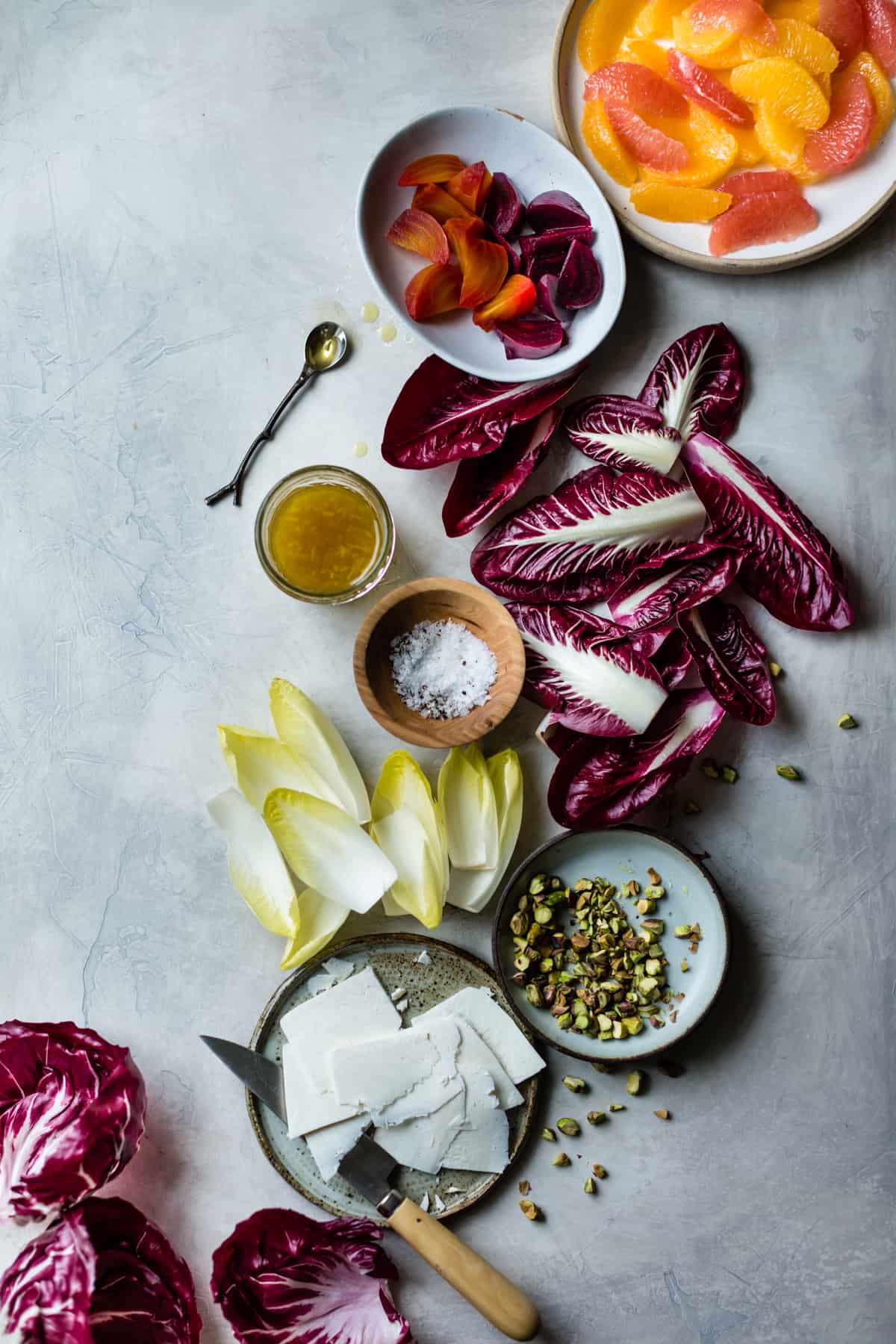 chicory on table 