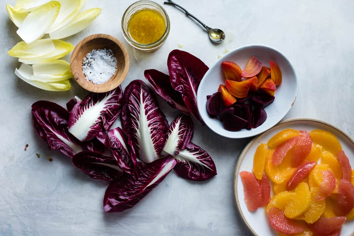 ingredients on table 