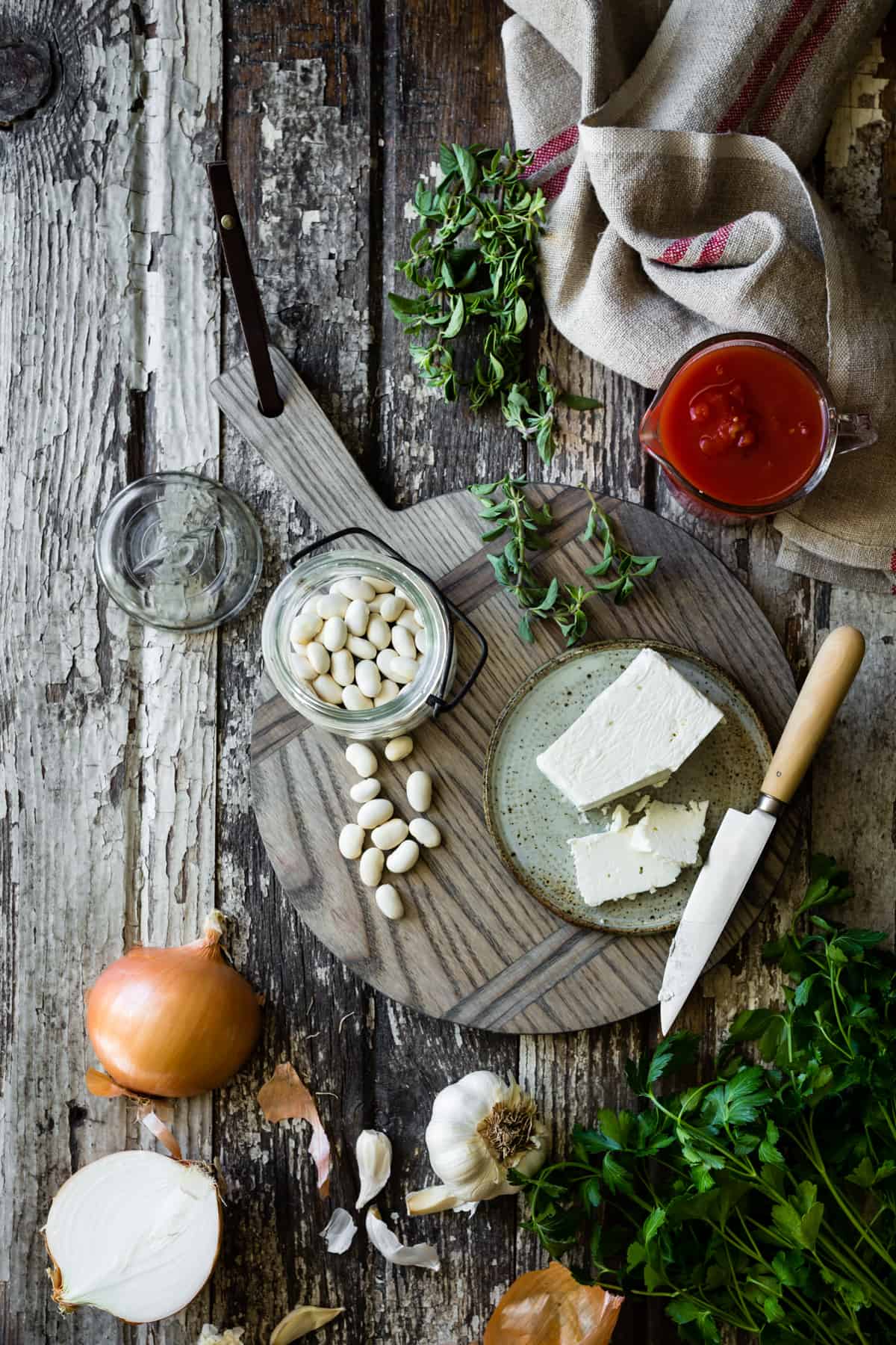 ingredients on table 