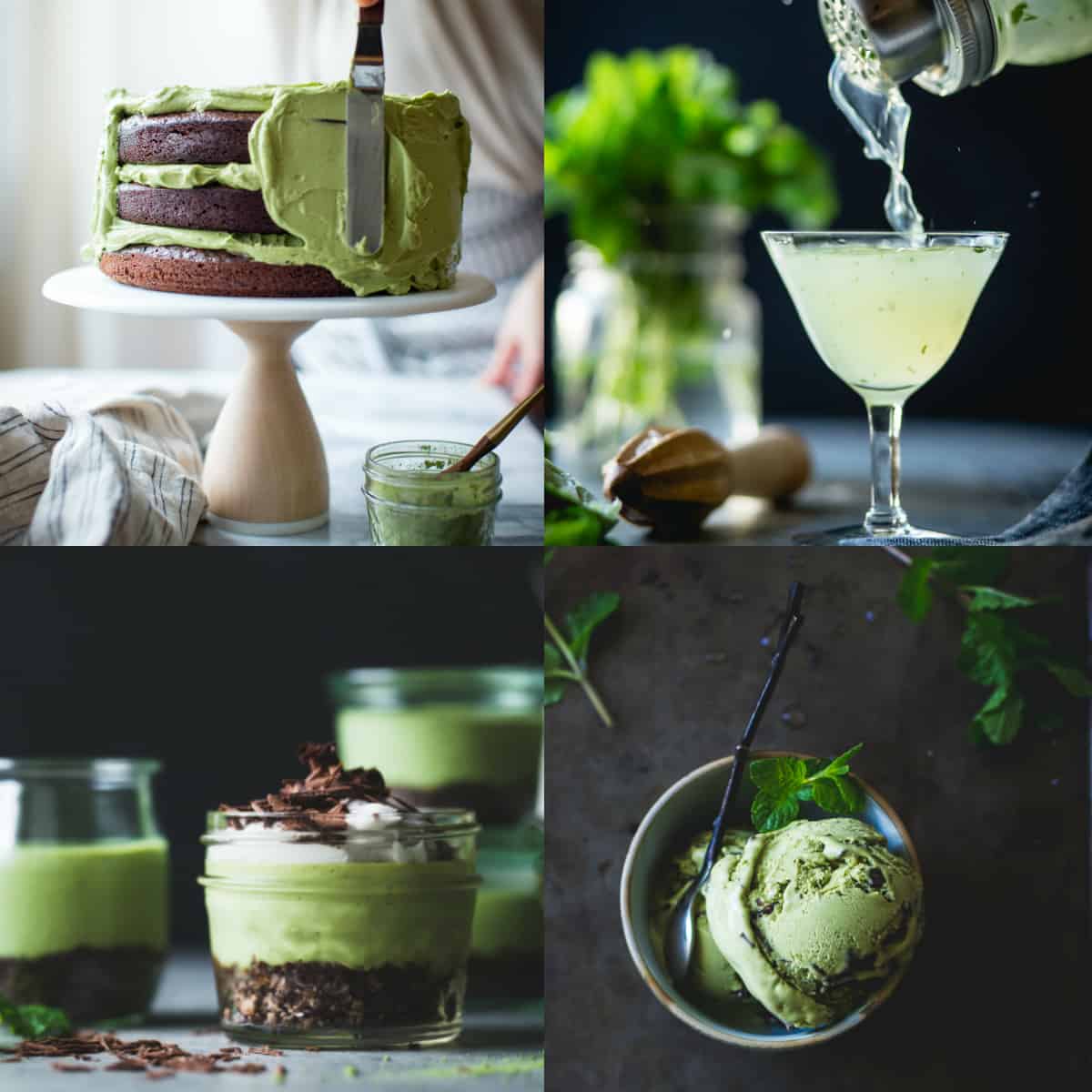 Green Foods Collage - Sweet
