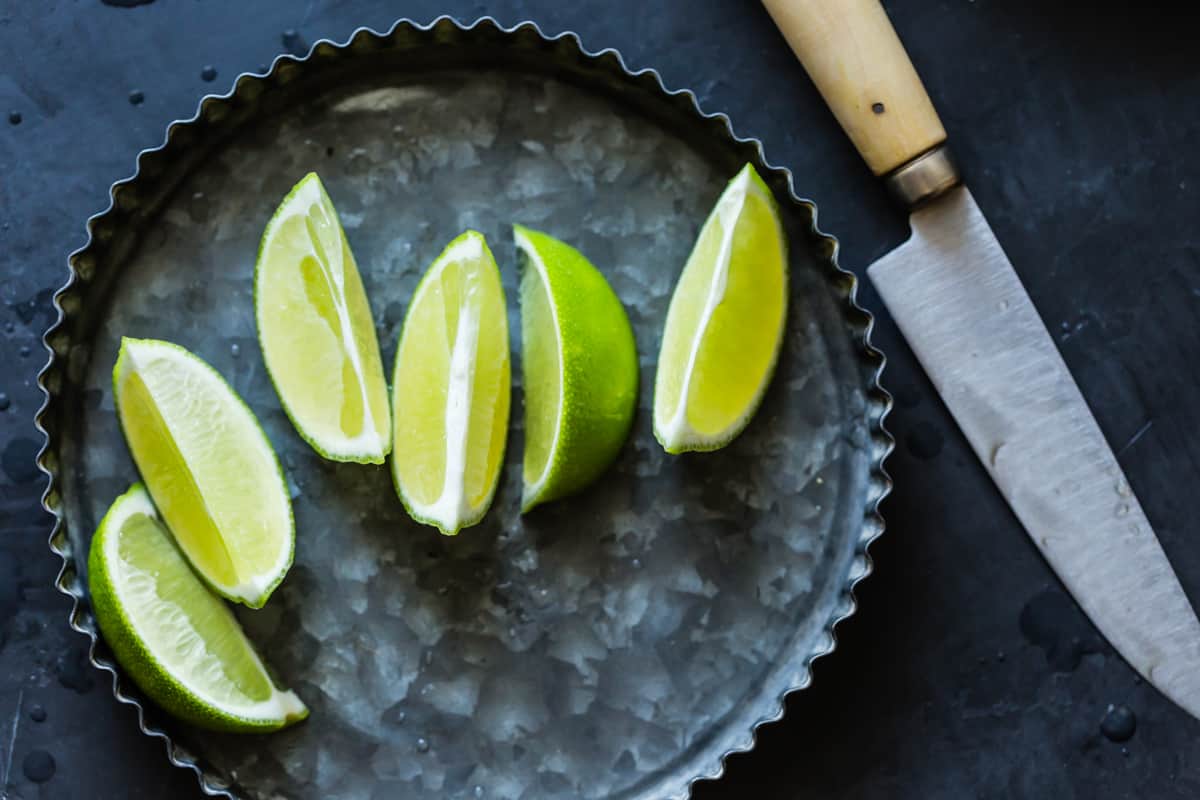 slices of lime