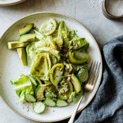 Summer Vegan Green Goddess Salad