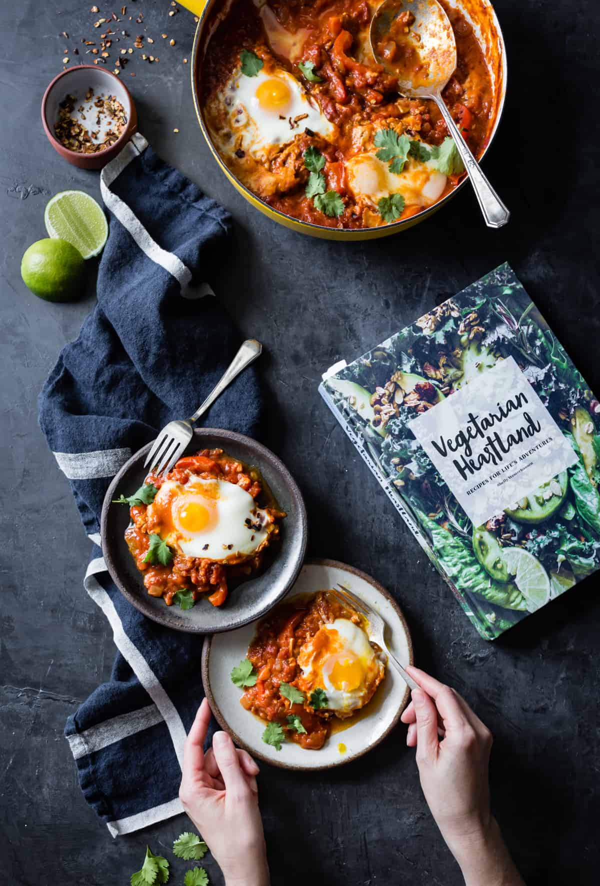 Coconut Curry Shakshuka and cookbook 