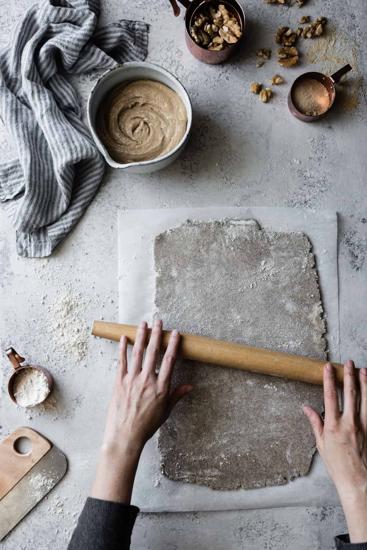 rolling pastry 